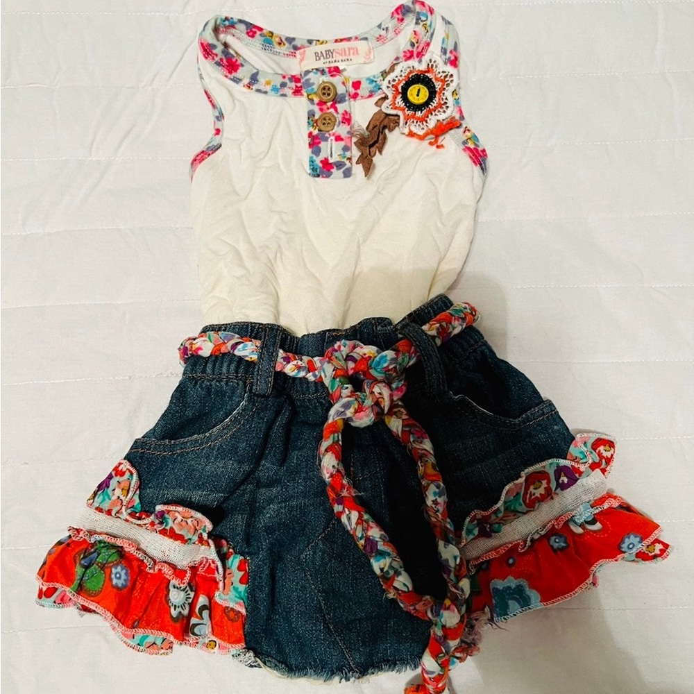 Baby Sara Denim Dress